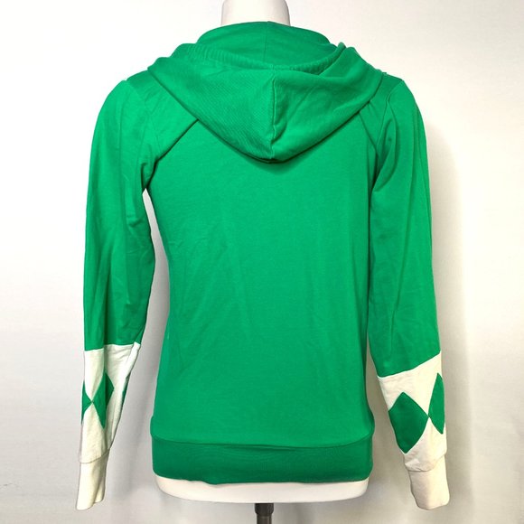 Power Rangers Green Ranger Zippered Hoodie Small by WeLoveFine - Picture 2 of 4
